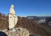 65 Madonnina del Costone - 1195 m - CAI Alzano - con vista a nord-est  